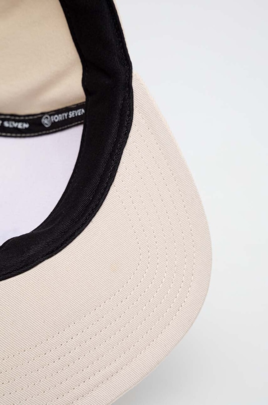 Akcesoria 47 brand czapka z daszkiem MLB New York Yankees B.BLPCP17WBP.NTC beżowy