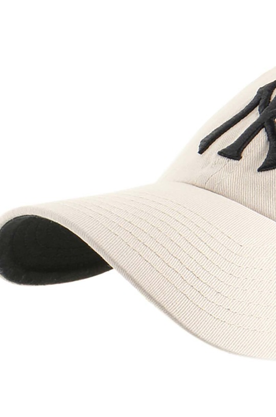 Akcesoria 47 brand czapka z daszkiem MLB New York Yankees B.BLPRK17GWS.BN beżowy