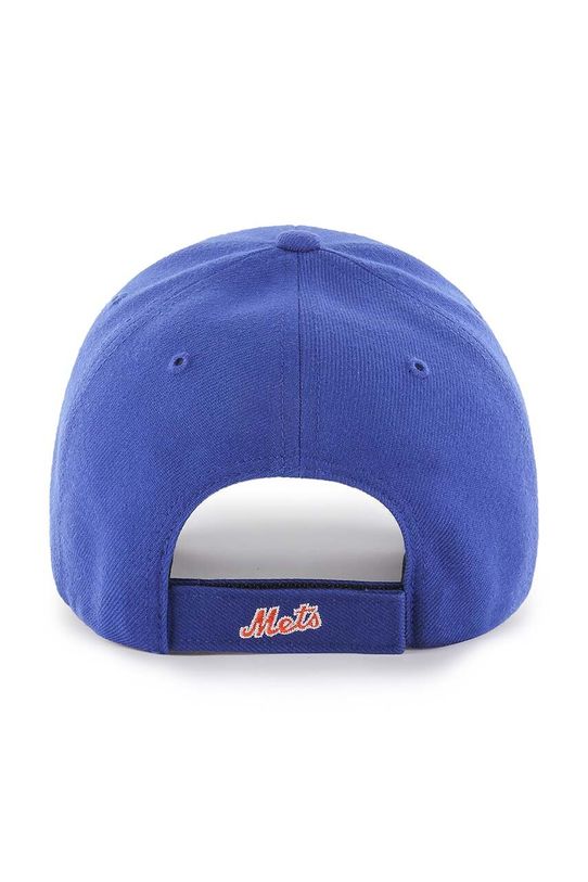 47 brand czapka z daszkiem z domieszką wełny MLB New York Mets B.MVP16WBV.RYC niebieski AA00