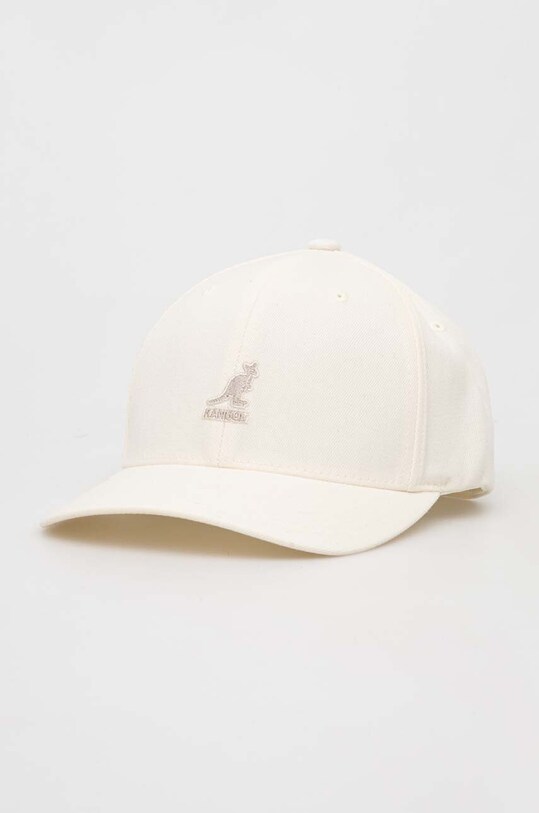 Кепка из смесовой шерсти Kangol с добавлением шерсти бежевый 8650BC.WH103
