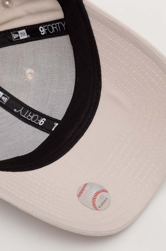 New Era czapka z daszkiem beżowy 60348858