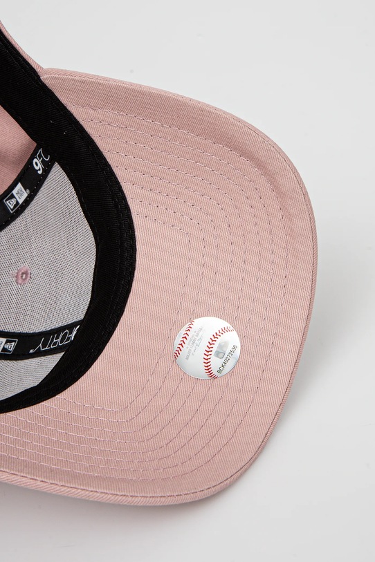 New Era șapcă de baseball din bumbac roz 60244716