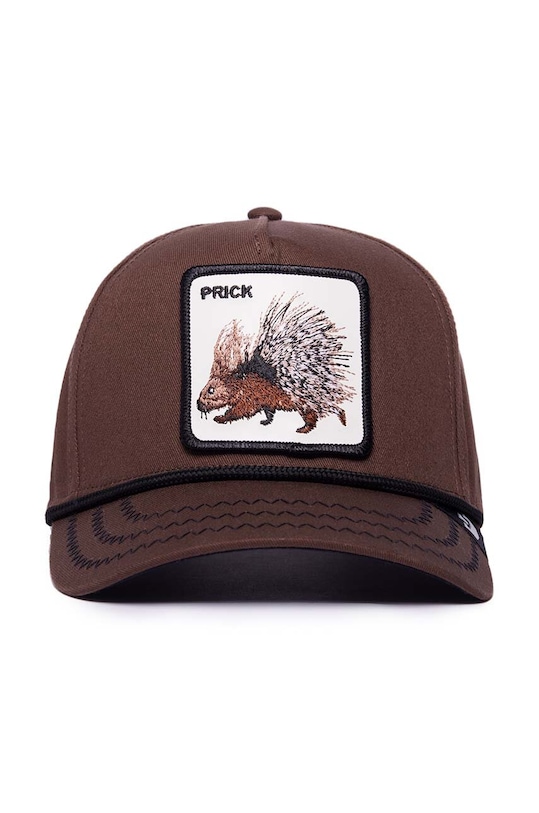 Goorin Bros berretto da baseball in cotone Porcupine 101.1134 marrone AA00