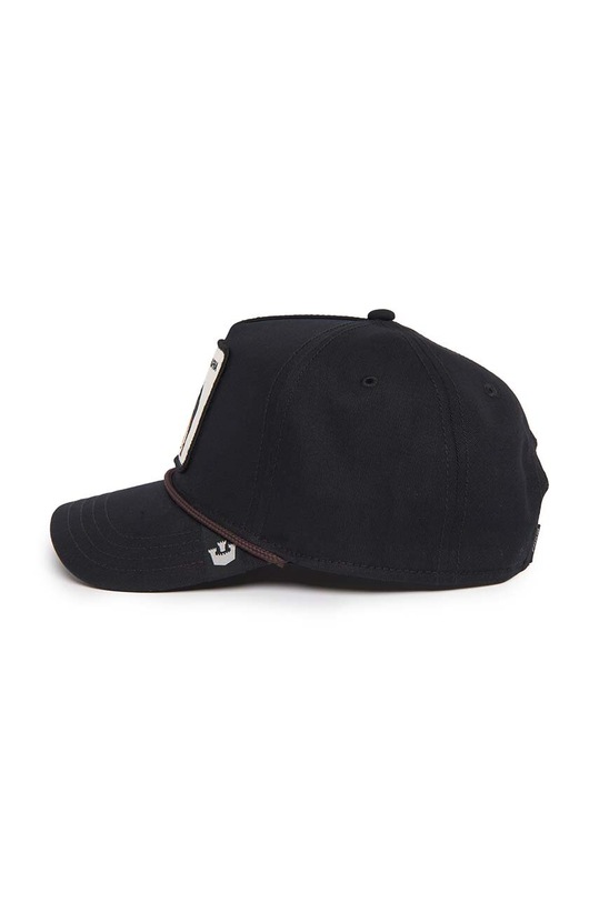 Goorin Bros czapka z daszkiem bawełniana Alpha Dog czarny 101.1133