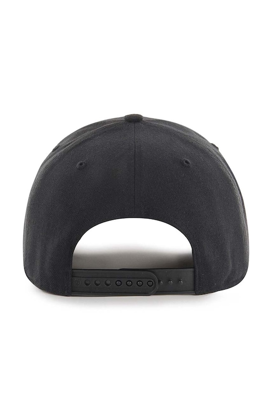 47 brand czapka z daszkiem z domieszką wełny MLB New York Yankees B.CLZOE17WBP.BKB czarny AA00