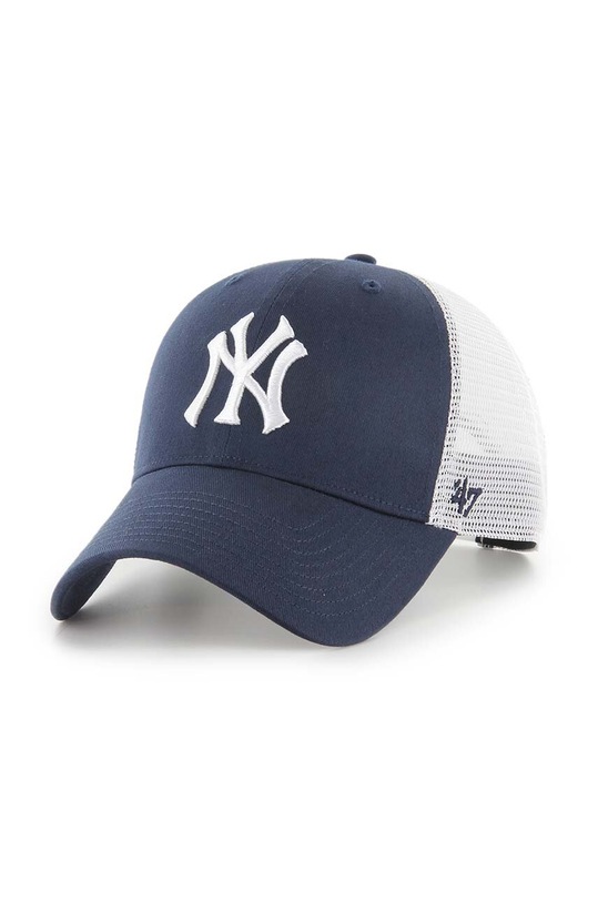 Кепка 47 brand MLB New York Yankees аплікація темно-синій B.BLMSH17GWP.NY