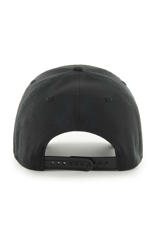 47 brand czapka z daszkiem bawełniana MLB Los Angeles Dodgers B.TCMSP12CTP.BK czarny AA00