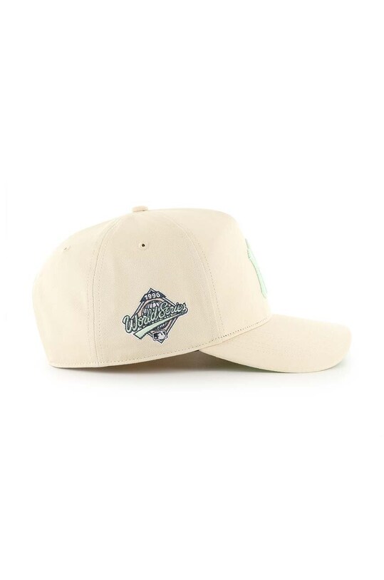 Аксесуари Бавовняна бейсболка 47 brand MLB New York Yankees BCWS.SRSHT17GWP.NT96 бежевий
