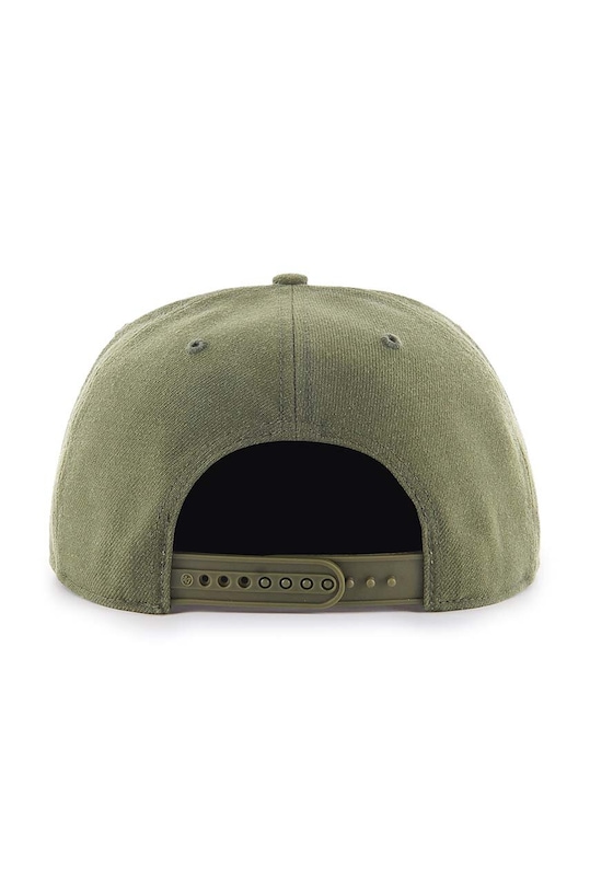 47 brand czapka z daszkiem wełniana MLB New York Yankees B.NSHOT17WBP.SWA zielony AA00