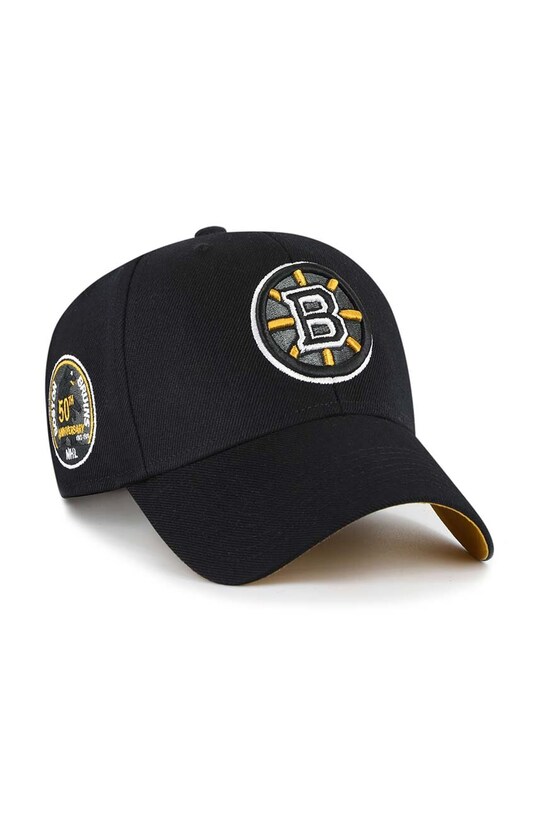 Кепка из смесовой шерсти 47 brand NHL Boston Bruins HVIN.SUMVP01WBP.BKA74 чёрный AA00