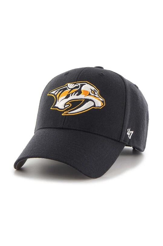 47 brand czapka z daszkiem NHL Nashville Predators z domieszką wełny granatowy H.MVP30WBV.NY