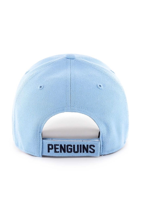 47 brand czapka z daszkiem z domieszką wełny NHL Pittsburgh Penguins HVIN.MVPTT15WBV.CO68 niebieski AA00