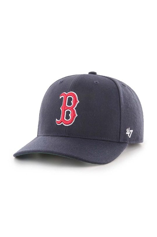 Кепка 47 brand MLB Boston Red Sox аплікація темно-синій B.CLZOE02WBP.NY