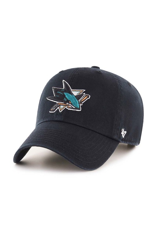 Bavlnená šiltovka 47 brand NHL San Jose Sharks bavlna čierna H.RGW22GWS.BK