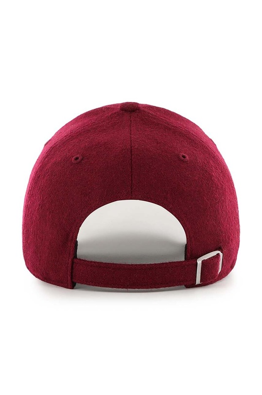 Čepice s vlněnou směsí 47 brand MLB Philadelphia Phillies BCPTN.CHSMV19WIS.CA82 červená AA00