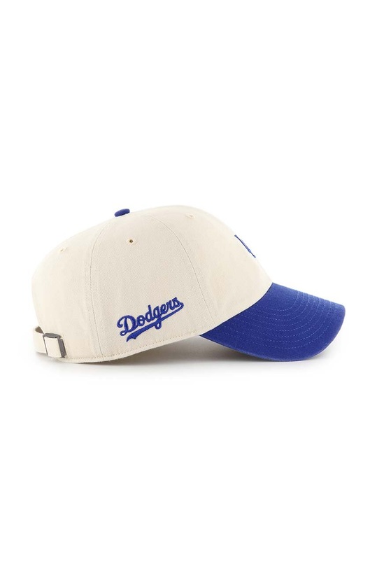 Accesorii 47 brand șapcă de baseball din bumbac MLB Los Angeles Dodgers B.SSTBC12GWS.NT bej