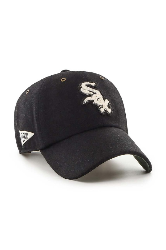 Шерстяная кепка 47 brand MLB Chicago White Sox B.PNTCU06WIS.BK чёрный AA00