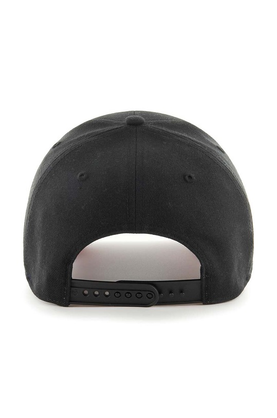 47 brand czapka z daszkiem z domieszką wełny MLB Los Angeles Dodgers BAS.SUMVP912WBP.BKB80 czarny AA00