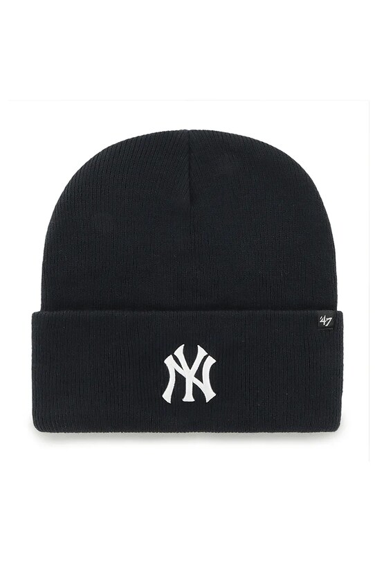 Шапка 47 brand MLB New York Yankees аппликация тёмно-синий B.HYMKR17ACE.NYF