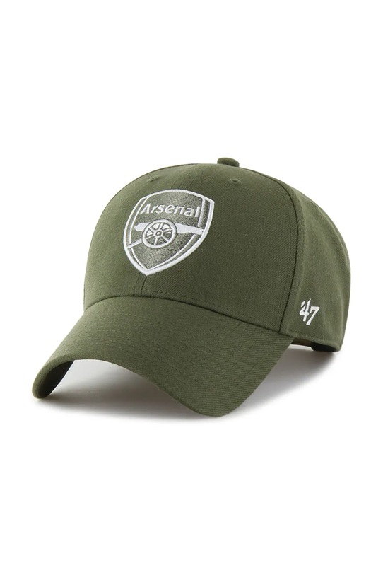 Кепка з домішкою вовни 47 brand Arsenal FC аплікація зелений EPL.MVPSP30WBP.SW