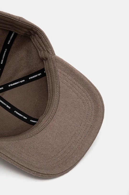 Karl Lagerfeld șapcă de lana maro 246W3415