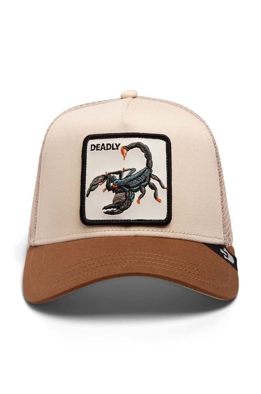 Goorin Bros șapcă The Deadliest Scorpion 101.1687 bej AA00