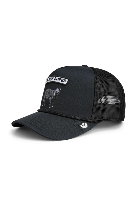 Goorin Bros czapka z daszkiem GB2 Black Sheep aplikacja czarny 101.1734