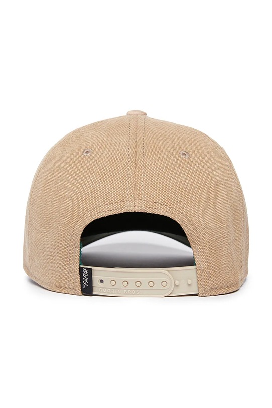 Bavlněná baseballová čepice Goorin Bros Lucky Duck béžová 101.1520