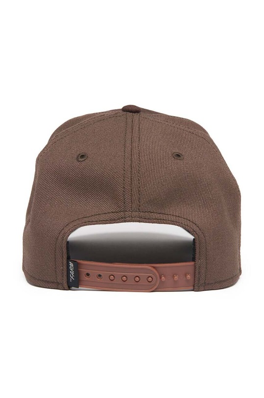Akcesoria Goorin Bros czapka z daszkiem bawełniana Dark Horse Field 100 101.1456 brązowy