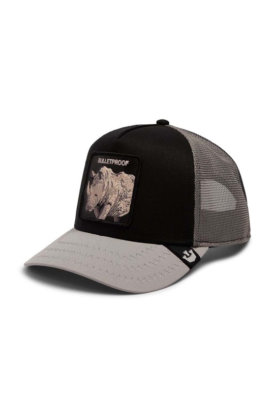 Goorin Bros czapka z daszkiem Tri Bulletproof aplikacja czarny 101.1824