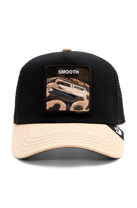 Goorin Bros czapka z daszkiem The Smooth Snake 101.1826 czarny AA00