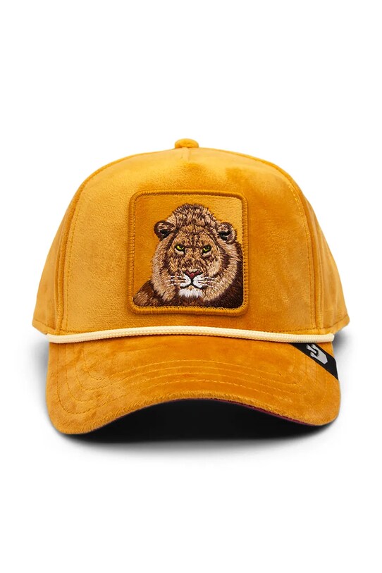 Goorin Bros czapka z daszkiem Lion Royalty 101.1570 żółty AA00