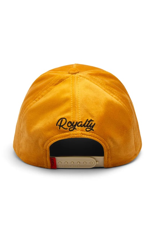 Goorin Bros czapka z daszkiem Lion Royalty żółty 101.1570