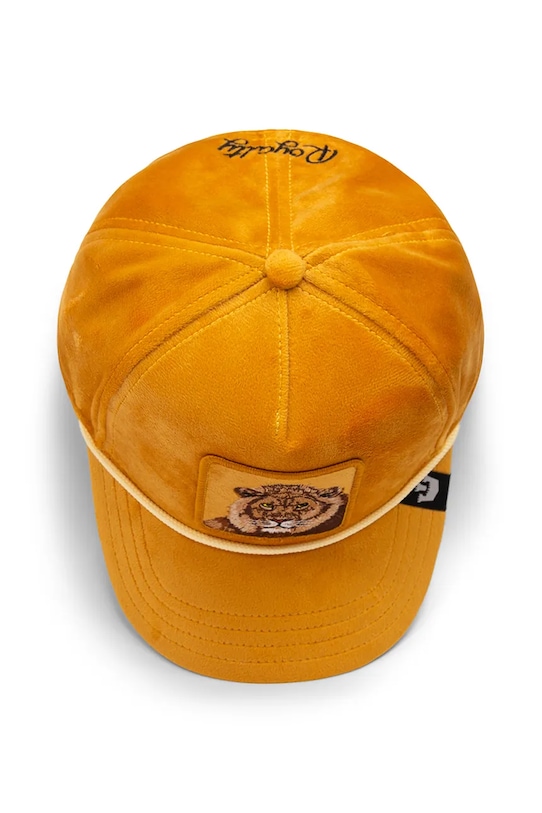 Goorin Bros czapka z daszkiem Lion Royalty 101.1570 żółty