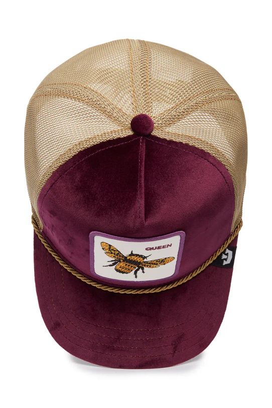 Goorin Bros șapcă Amethyst Queen 101.1722 burgundia