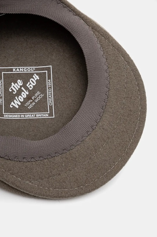 Vlněná čepice Kangol 504 šedá 0258BC.WG036