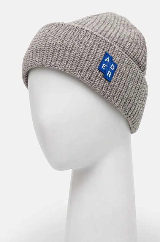 Doplňky Vlněná čepice Ader Error BMSGFYHW0501GR šedá