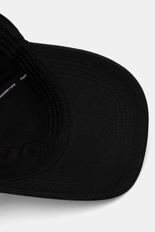 Karl Lagerfeld șapcă de baseball din bumbac A1W33037 negru