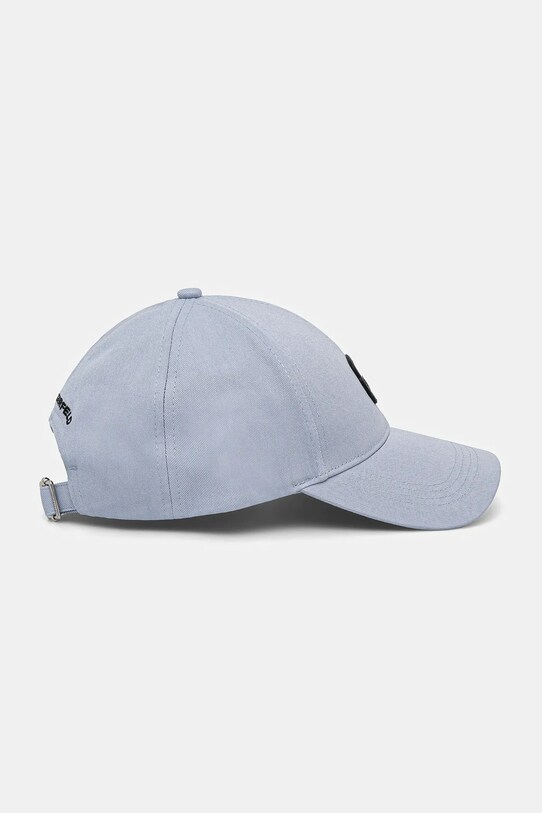 Accesorii Karl Lagerfeld șapcă de baseball din bumbac A2W33059 albastru
