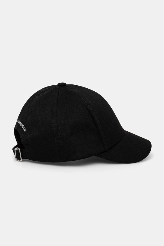 Accesorii Karl Lagerfeld șapcă de baseball din bumbac A2W33061 negru