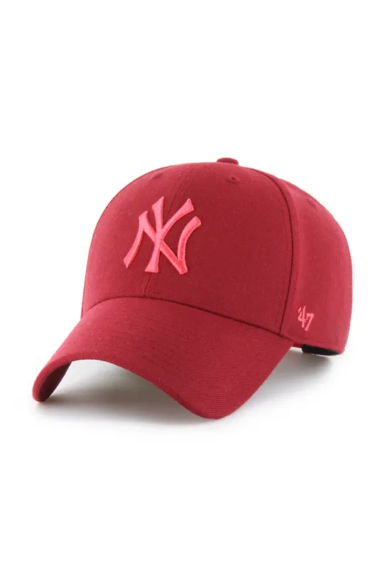 47 brand berretto da baseball MLB New York Yankees misto lana arancione B.MVPSP17WBP.RZD