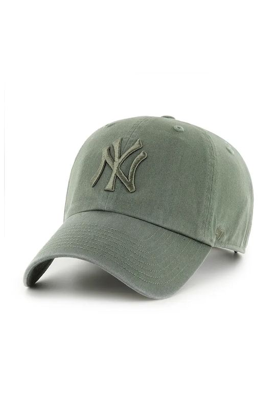 Bavlněná baseballová čepice 47 brand MLB New York Yankees bavlna hnědá B.RGW17GWS.MSG