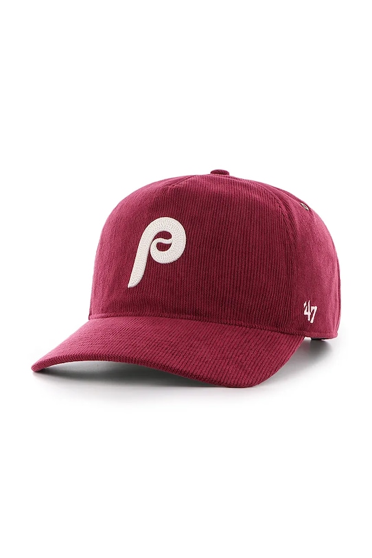 47 brand czapka z daszkiem MLB Philadelphia Phillies aplikacja pomarańczowy B.TCDLC19IWP.CA