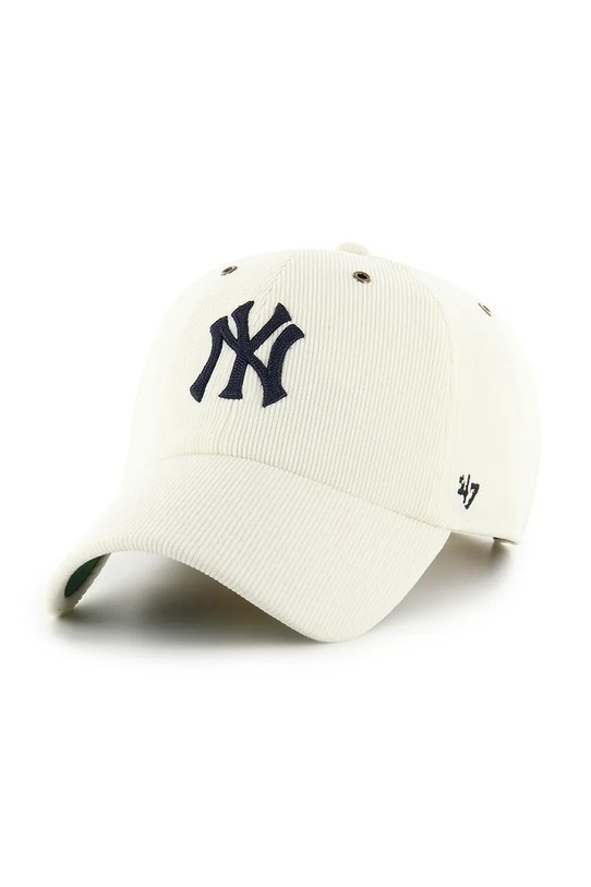 47 brand czapka z daszkiem MLB New York Yankees aplikacja beżowy B.TCDCU17IWS.SS