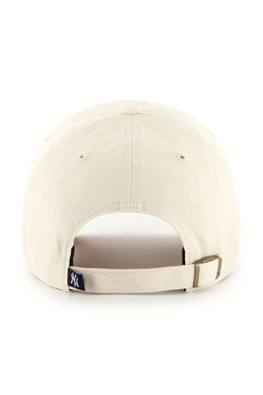 Бавовняна бейсболка 47 brand MLB New York Yankees B.ICACL17GWS.NT бежевий AA00