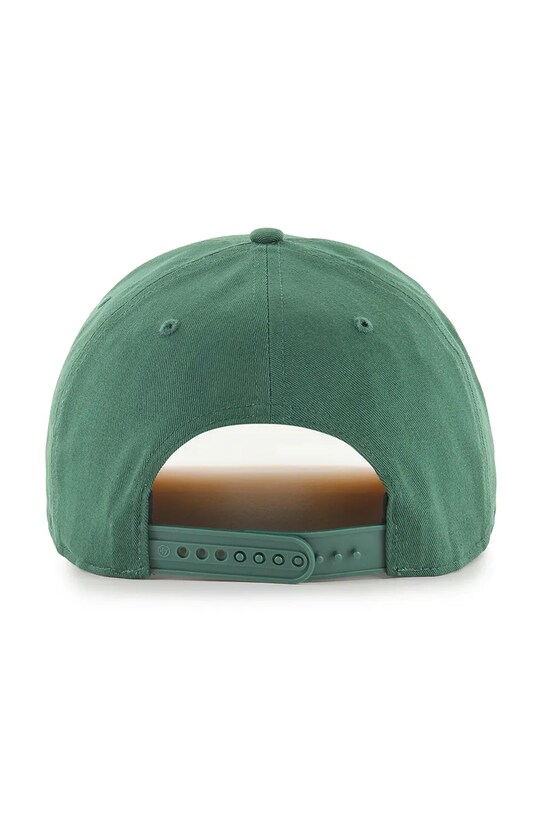 Akcesoria 47 brand czapka z daszkiem bawełniana MLB Oakland Athletics B.RSCOE18GWP.DG zielony