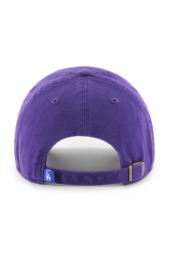 Хлопковая кепка 47 brand MLB Los Angeles Dodgers B.RGW12GWS.PPB фиолетовой AA00
