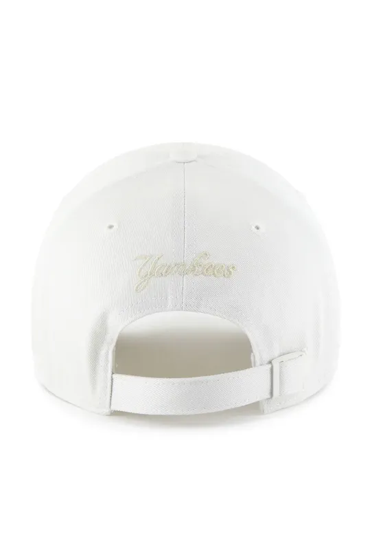 Хлопковая кепка 47 brand MLB New York Yankees B.FNDSC17GWS.SSE бежевый AA00