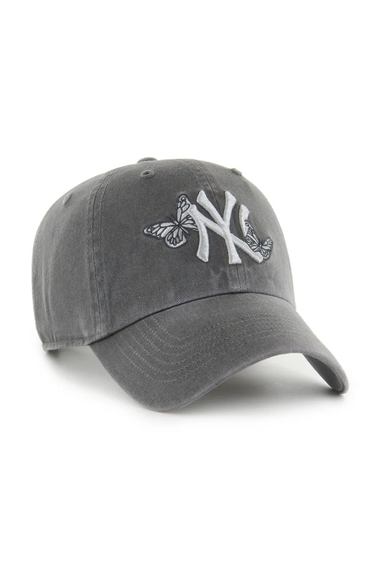 47 brand șapcă de baseball din bumbac MLB New York Yankees B.ICACL17GWS.GH gri AA00