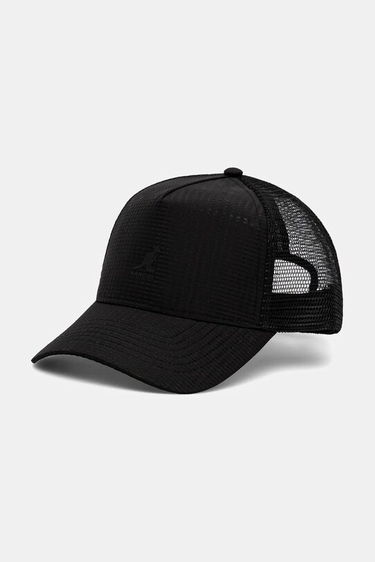 Kangol czapka z daszkiem SEERSUCKER MESH TRUCKER pozostałe czarny K5339.BK001